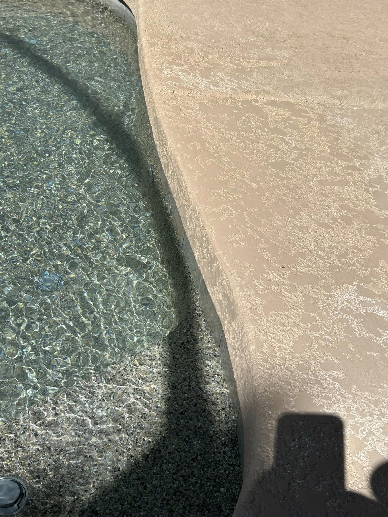 Project 2 pool deck after refinishing